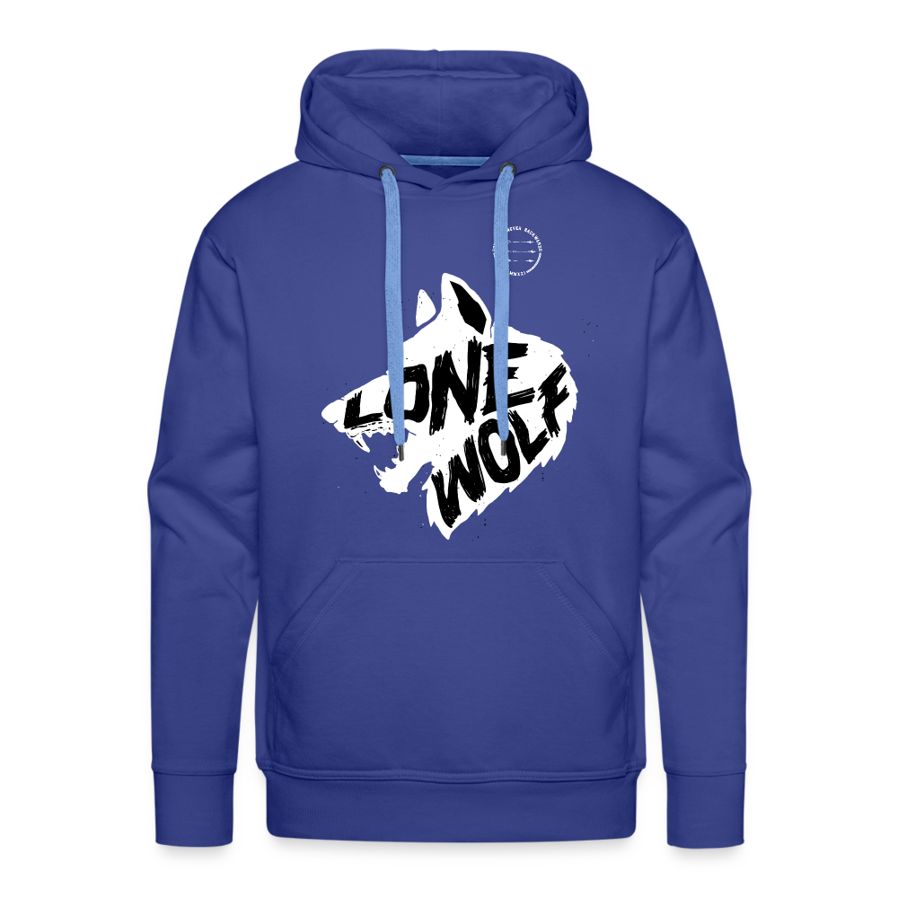 Men’s Lone Wolf Hoodie - royal blue