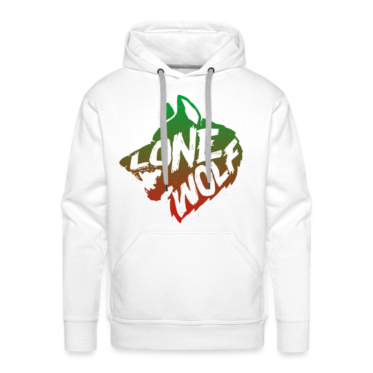 Men’s Lone Wolf Hoodie - white