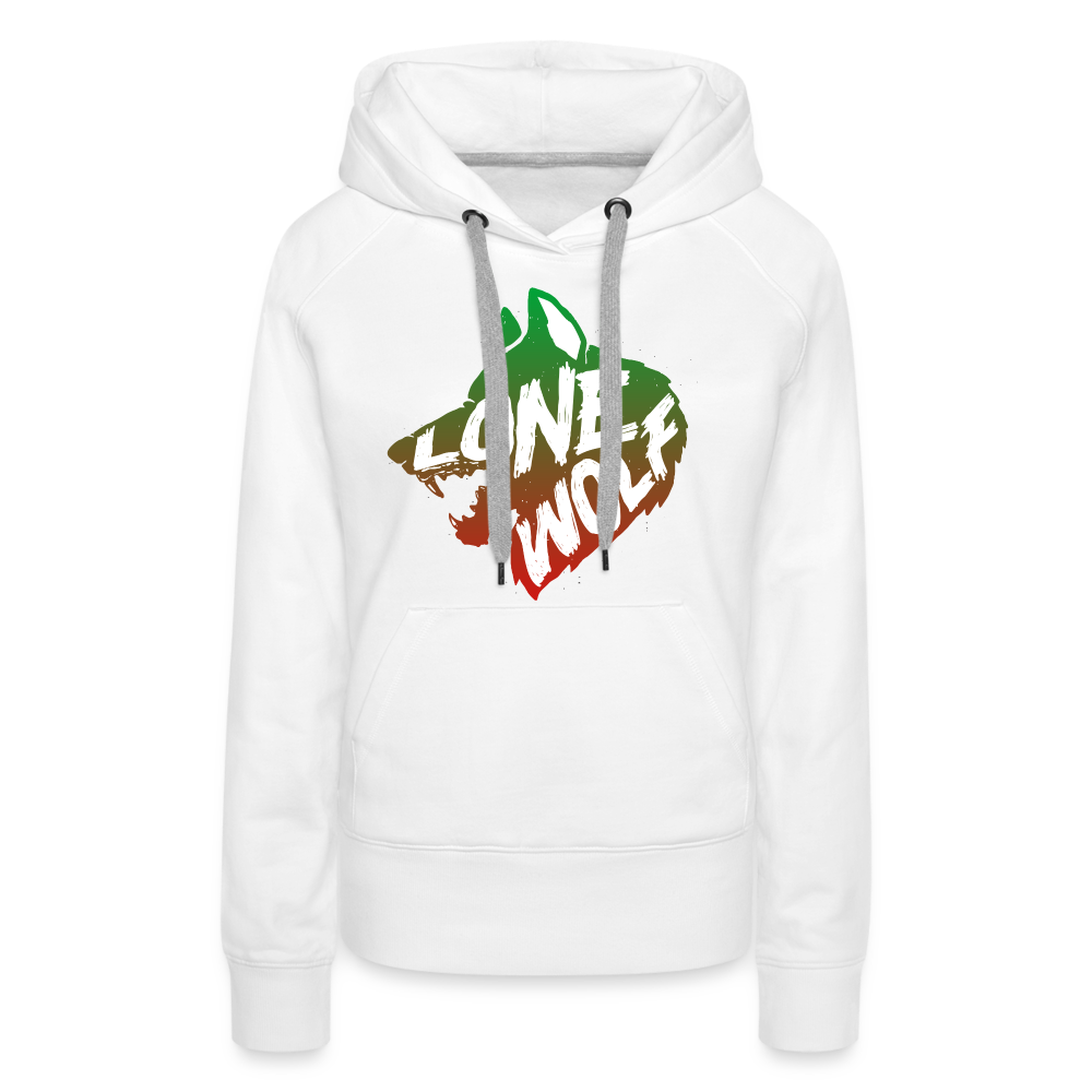 Women’s Lone Wolf Hoodie - white