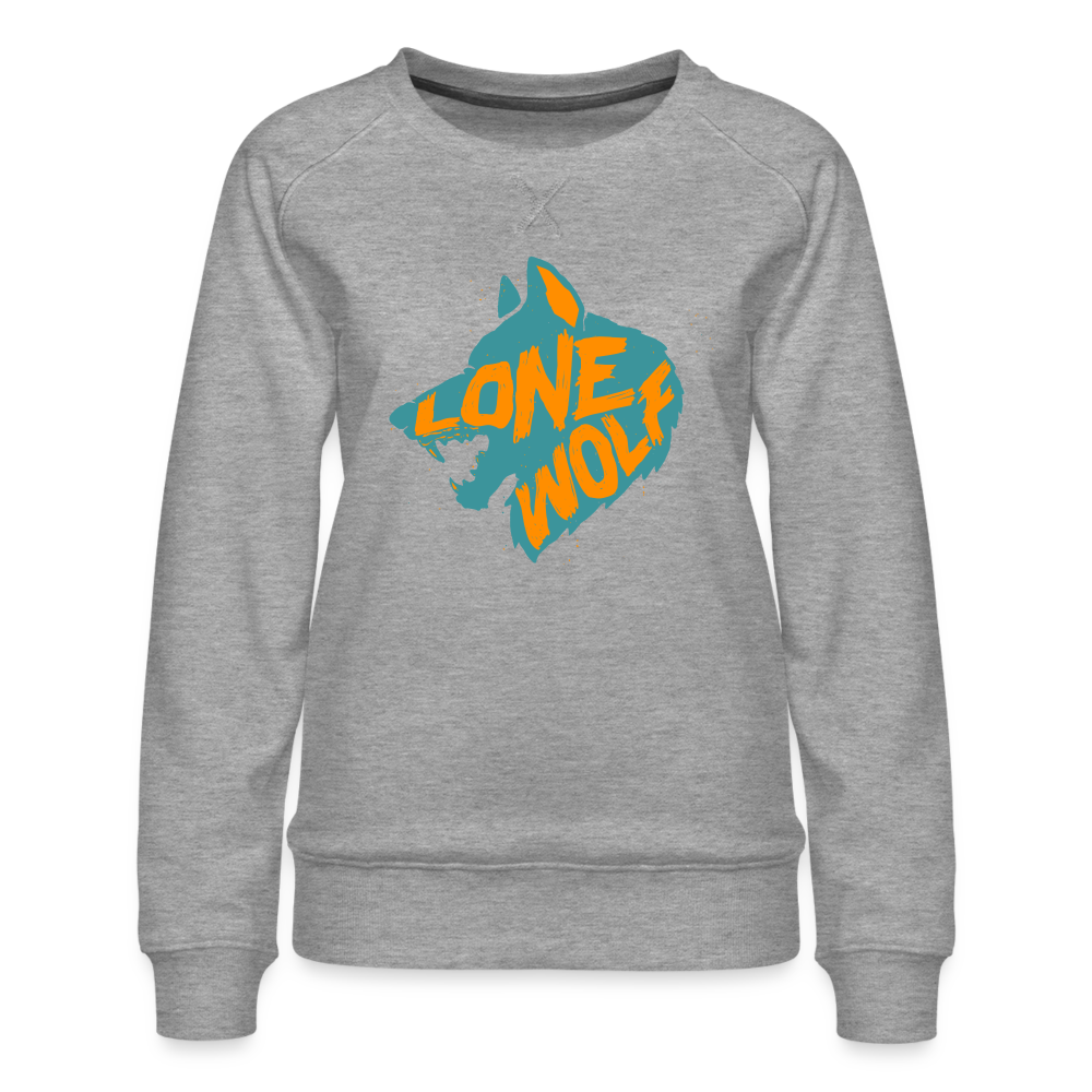 Lone Wolf Sweatshirt - heather grey