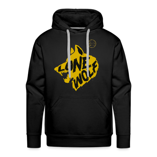 Men’s Lone Wolf Hoodie - black