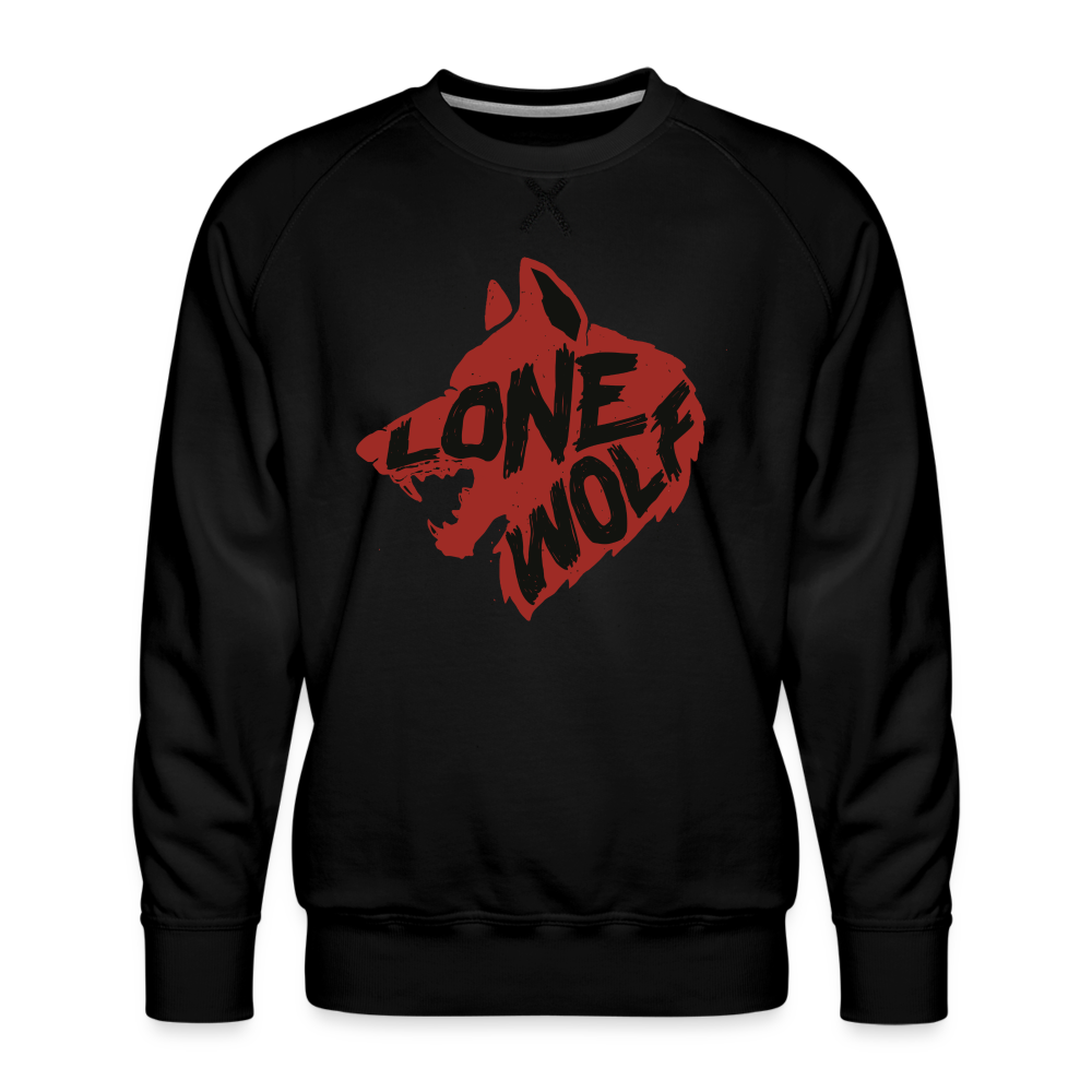 Lone Wolf Sweatshirt - black