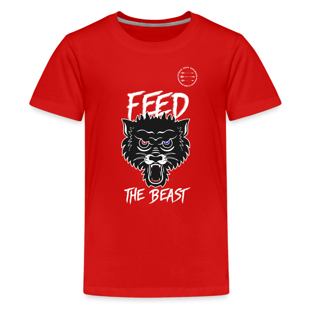 Kids' Feed the Beast T-Shirt - red