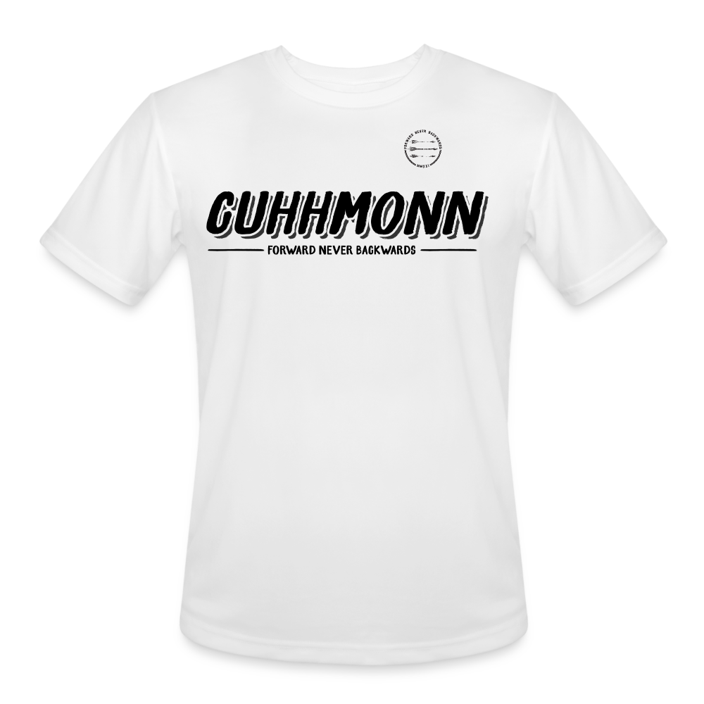 Cuhhmonn Moisture Wicking Performance T-Shirt - white