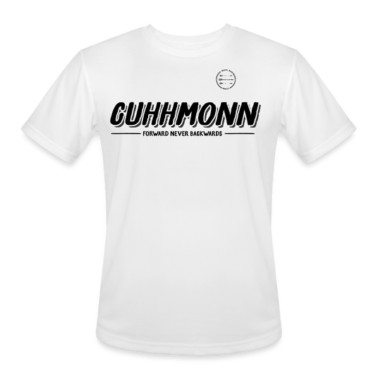 Cuhhmonn Moisture Wicking Performance T-Shirt - white