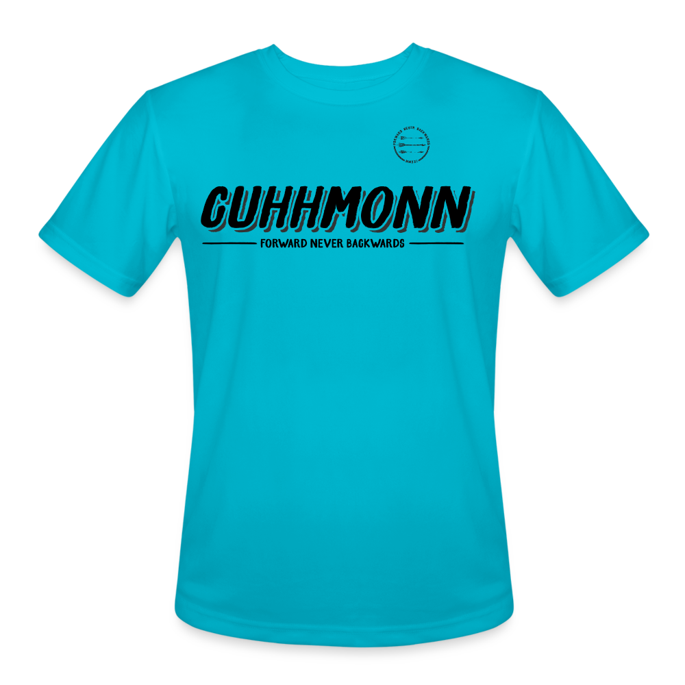 Cuhhmonn Moisture Wicking Performance T-Shirt - turquoise