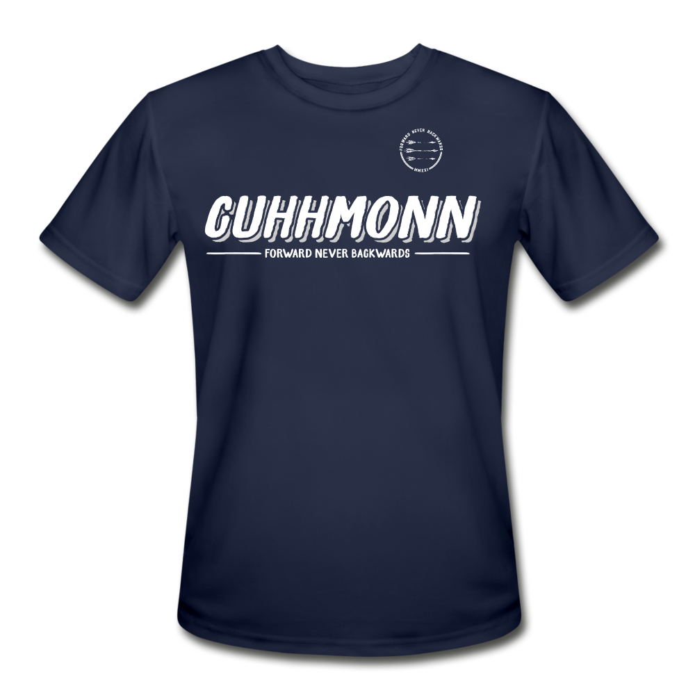 Cuhhmonn Moisture Wicking Performance T-Shirt - navy