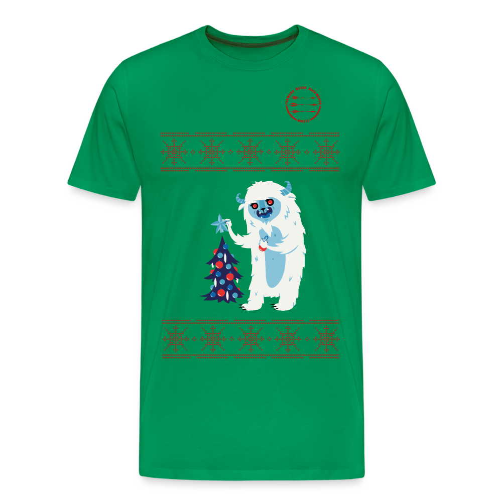 Men's Ugly Christmas T-Shirt - kelly green