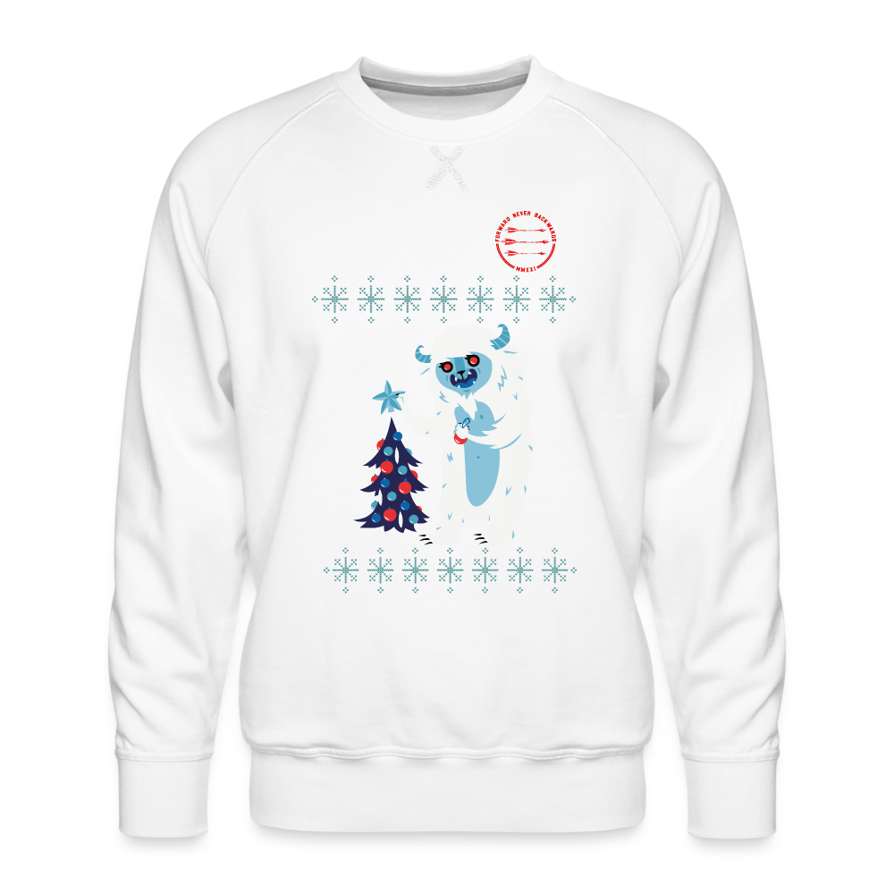 Men’s Ugly Christmas Sweatshirt - white